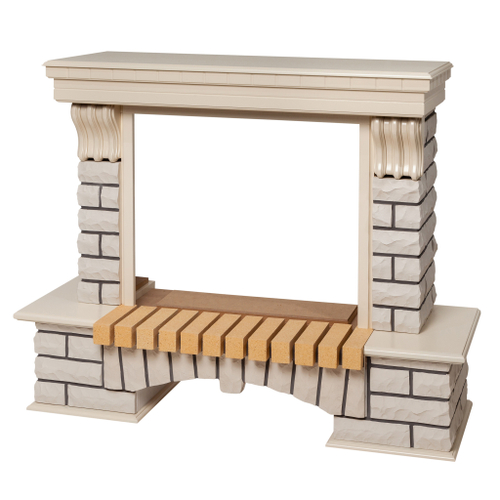 Портал Real Flame Country 25,5/26 WT Белый дуб