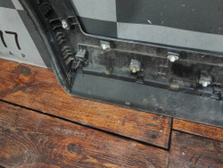 Накладка двери задней левой Hyundai Tucson 4 (NX4) 20-нв Б/У Оригинал 87731N9000