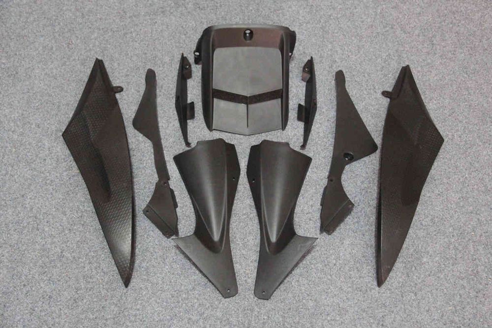 Комплект пластика для мотоцикла Yamaha YZF-R6 06-07 Черно-Серый