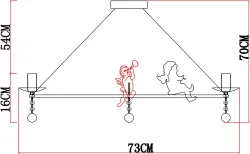 Подвесная люстра Arte Lamp