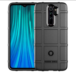 Чехол для Xiaomi Redmi Note 8 Pro цвет Black (черный), серия Armor от Caseport