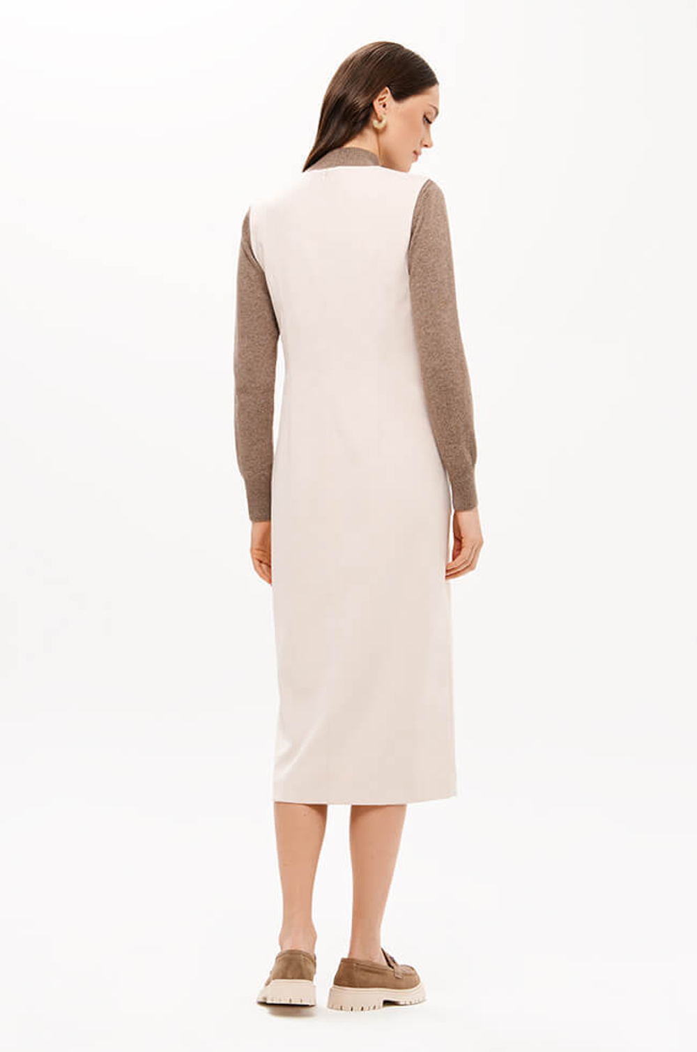 51692 Платье женское (кремовый)