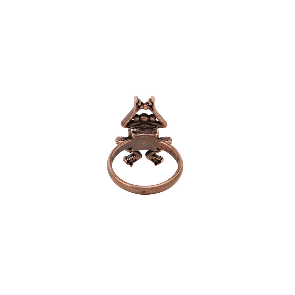 "Пипин"  кольцо медном покрытии из коллекции "Кассида" от Jenavi