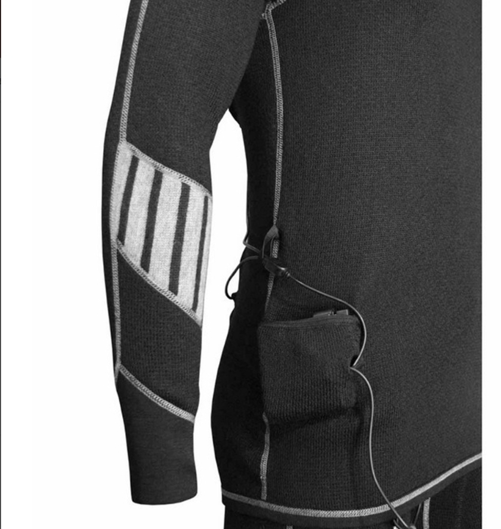 Комплект термобелья с подогревом RedLaika Arctic Merino Wool RL-TM-01 мужской