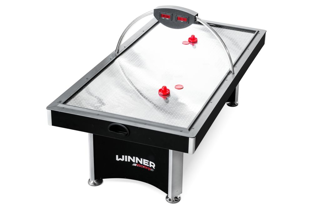 Игровой стол - аэрохоккей &quot;BLACK DIAMOND PRO&quot; 7 ф