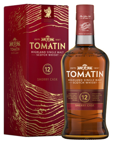 Виски Tomatin 12 years Sherry Cask 40% 0,7 л п/уп