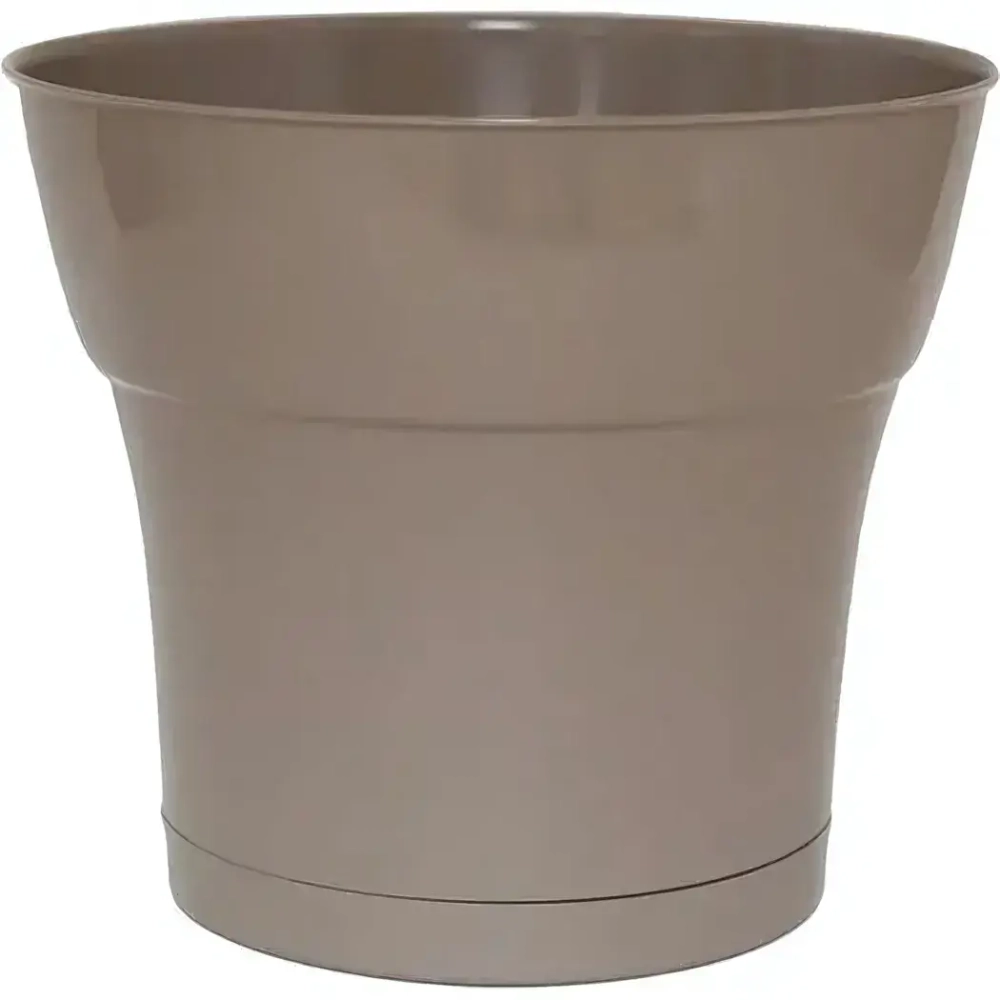 Горшок Тоскана, D19, 3,1 л, фраппе с поддоном