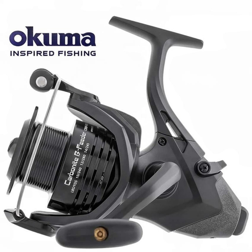 Катушка Okuma Carbonite B-Feeder 4000 + доп. шпуля