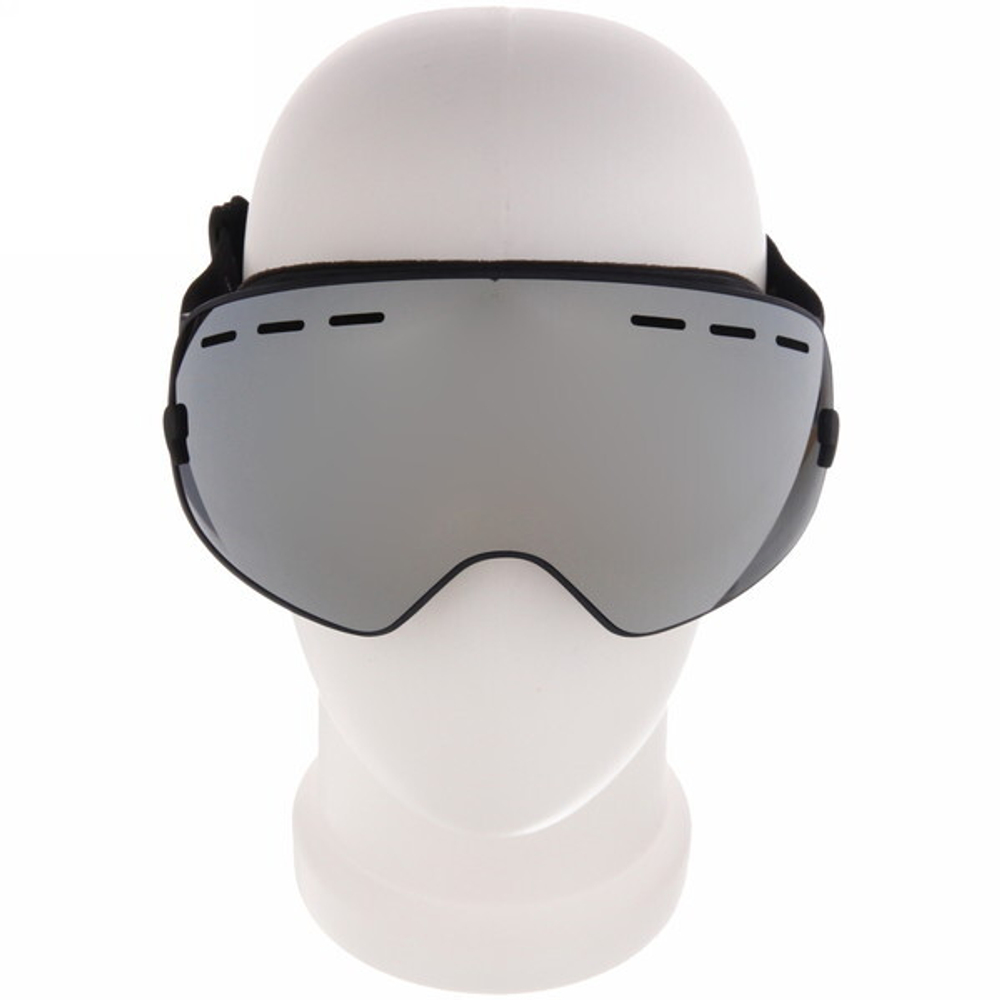 Очки горнолыжные HX18 черная оправа/серебристая линза