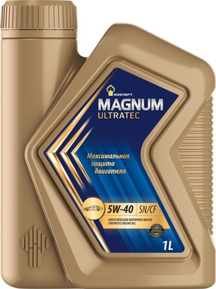 Моторное масло Rosneft Magnum Uitratec 5w40 1л полусинтетика