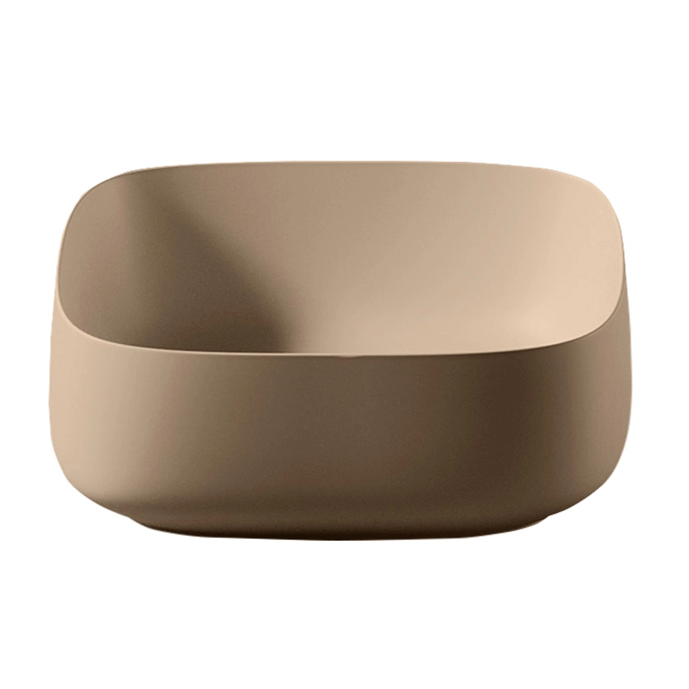 Раковина ArtCeram Cognac COL007 40 00 накладная 46 см, цвет Tortora