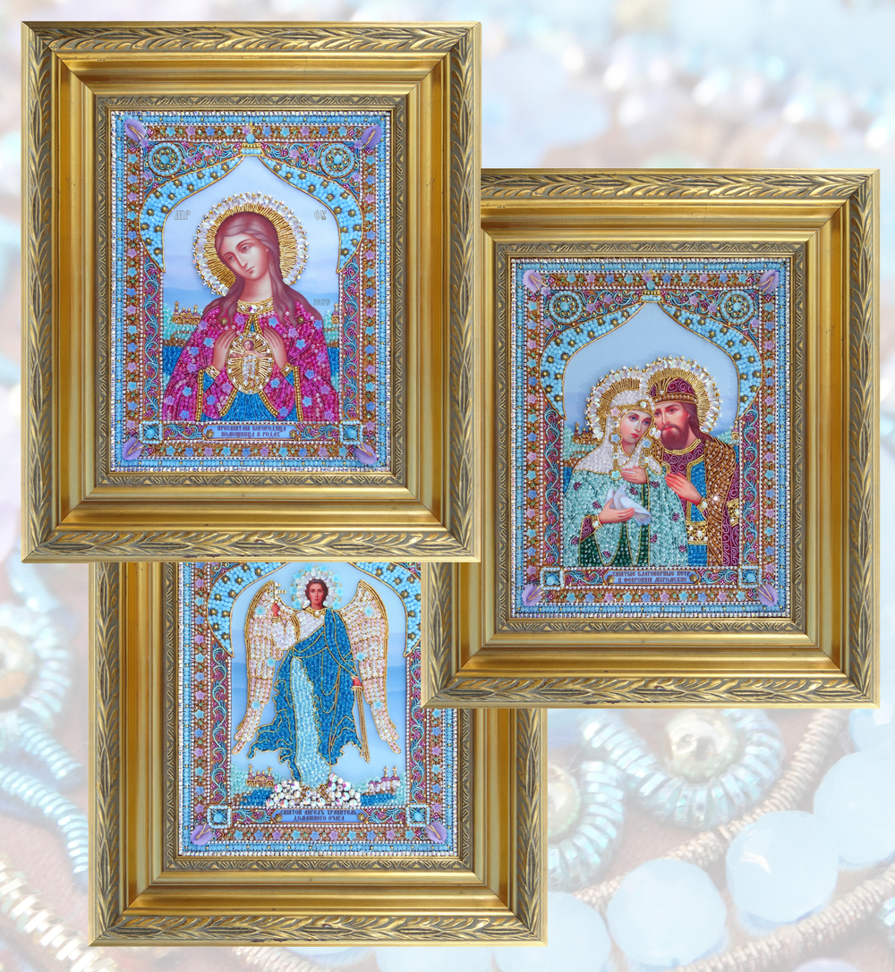 И-24-25-26 Комплект наборов для вышивания Семейная серия (большая)