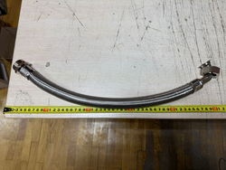 Запасная часть для насосных станций "LEO" моделей XKJ-1101IA5, XKJ-901IA5, AJm60A5, AJm110A5, AJm150A5, AJm75A5, AJm90A5, AJm60SA5, AJm75SA5, AJm90SA5, 4ACM100SA5, 3ACM100SA5, XKJ-904SA5, XKJ-1104SA5, XKJ-1104SSA5, XKJ-904SSA5, LKJ-601PA5, LKJ-901PA5, LKJ-1301PA5, LKJ-801SA5, LKJ-1101SA5, LKJ-1300SSA5 - шланг резиновый, армированный металлической оплеткой (длина 500 мм) №10000848