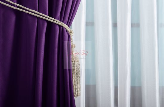 XL-комплект штор Ницца (фиолетовый)