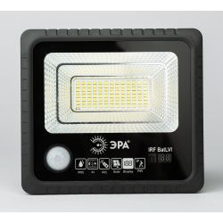 Прожектор ЭРА ERAPRO-50 светодиодный уличный 50 Вт 360 Лм 5000K IP65 на солнечной батарее с датчиком движения ПДУ