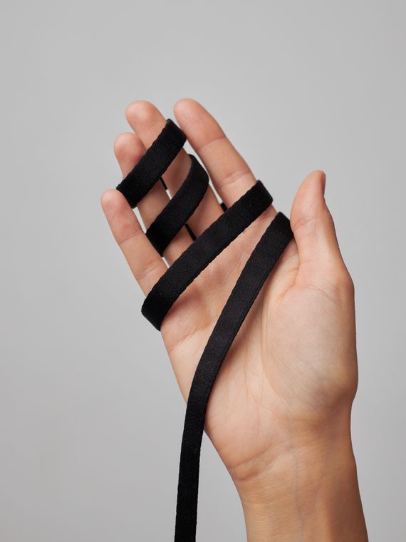 170 Чехол для каркасов бесшовный, Греция,  черный 170