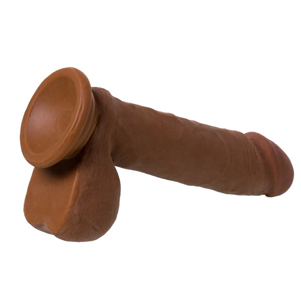 Фаллоимитатор-мулат 21см ToyFa RealStick Elite Mulatto 982102