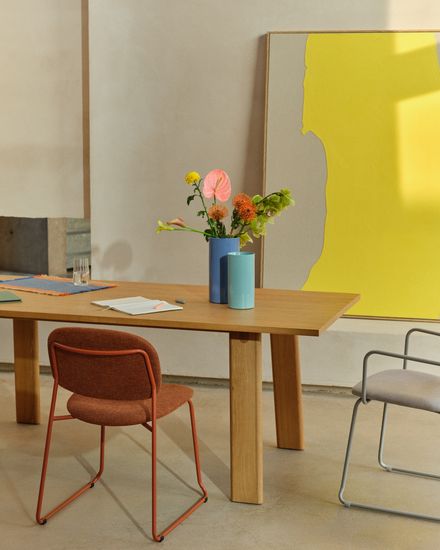 Arlen Раздвижной стол из массива дуба и шпона с натуральной отделкой 200(250) 95 см Испания