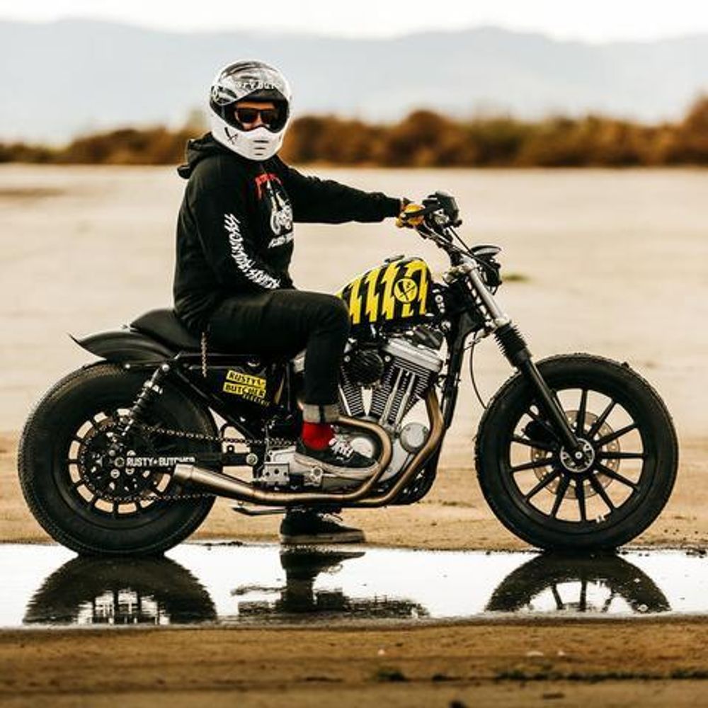 Lane Splitter Rusty Butcher / Черно-белый