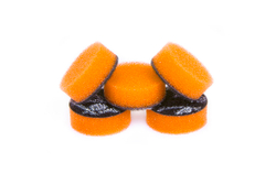 ZV-MINI259MC 25/9/25-ZviZZer MINI (набор 5шт) ОРАНЖЕВЫЙполутвердый круг для гибкого вала