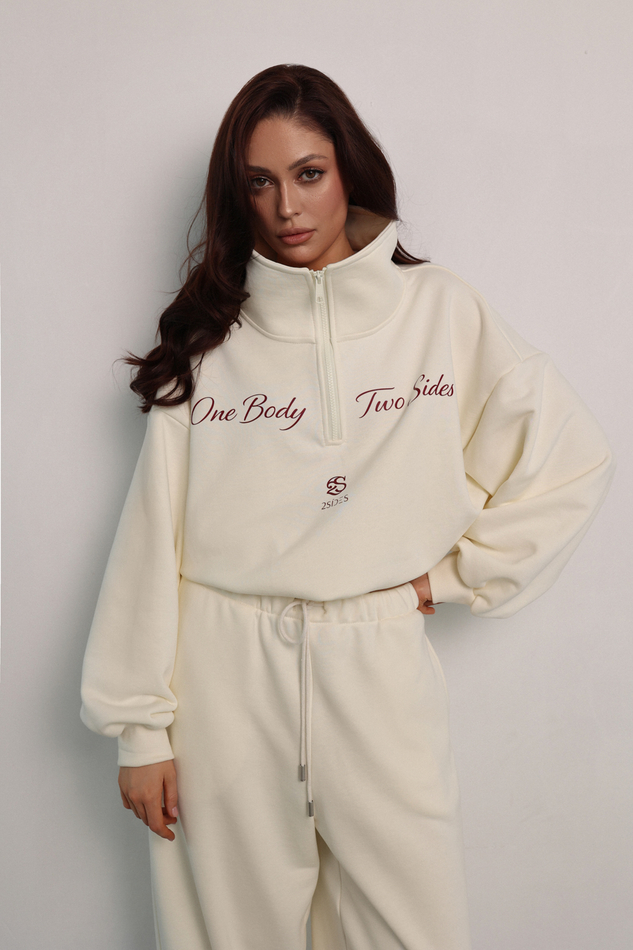 Анорак кремовый