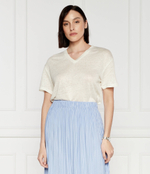 Льняная футболка saeli Sams\u00f8e Sams\u00f8e - экрю(F24100140)