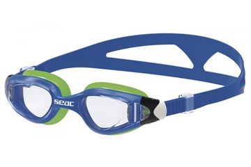 Очки для плавания детские Seac Ritmo junior синий/зеленый