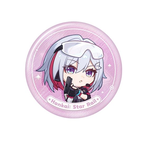 Значок Honkai Топаз Topaz Nameless Guest's medal series 45448 (10013160/080525/5198437/3, Китай)