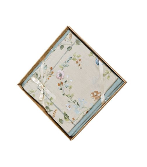 Простынь с наволочками в сатине 1687 ASABELLA Италия.