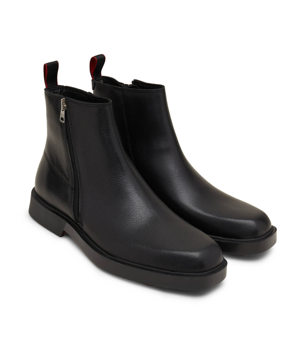 Кожаные челси iker HUGO - черный(50500455)