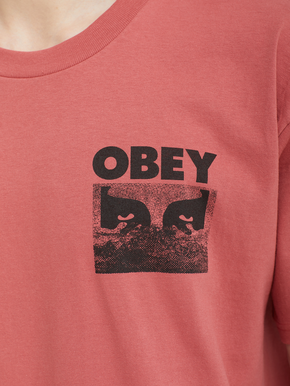 Мужская Футболка Obey In A Different Place