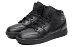 Jordan Air Jordan 1 Mid "Deep Black" mid-top retro basketball shoes women's pure Black