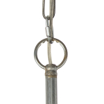 712164 Люстра AGAVE 6х40W E27 СЕРЕБРО С ПАТИНОЙ/ПРОЗРАЧНЫЙ