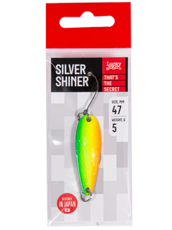 Блесна колеб. Lucky John SILVER SHINER длин.47мм/05.0г 008