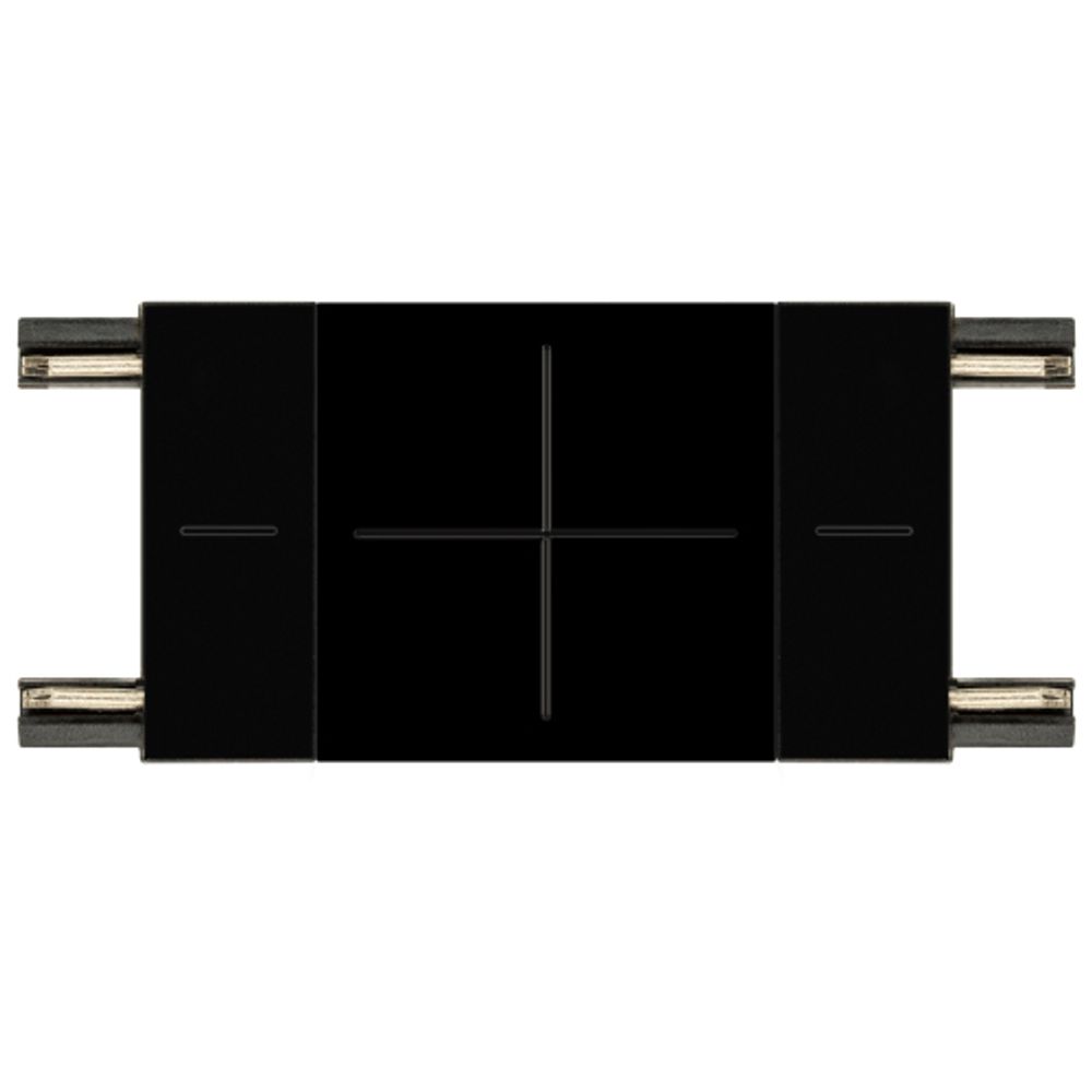 Коннектор питания ЭРА TRM-S5-SC BK для магнитного шинопровода прямой черный для системы S5 | Магнитный шинопровод и аксессуары