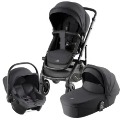 Коляска 3 в 1 Britax Roemer Smile 5Z Style Carbon Black