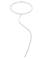 Колье-галстук с шариками