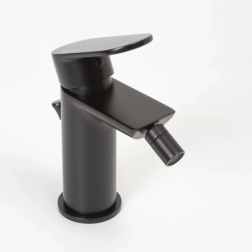 Инсталляция для биде со смесителем WasserKraft Naab 86BDT.050.WH.SQ7406 белая панель/смеситель черный Soft-touch