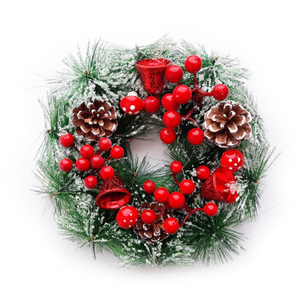 Новогодний декоротивный венок