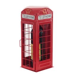 GAEM Подставка для бутылки "Телефонная будка", L13,5 W13,5 H33,5 см