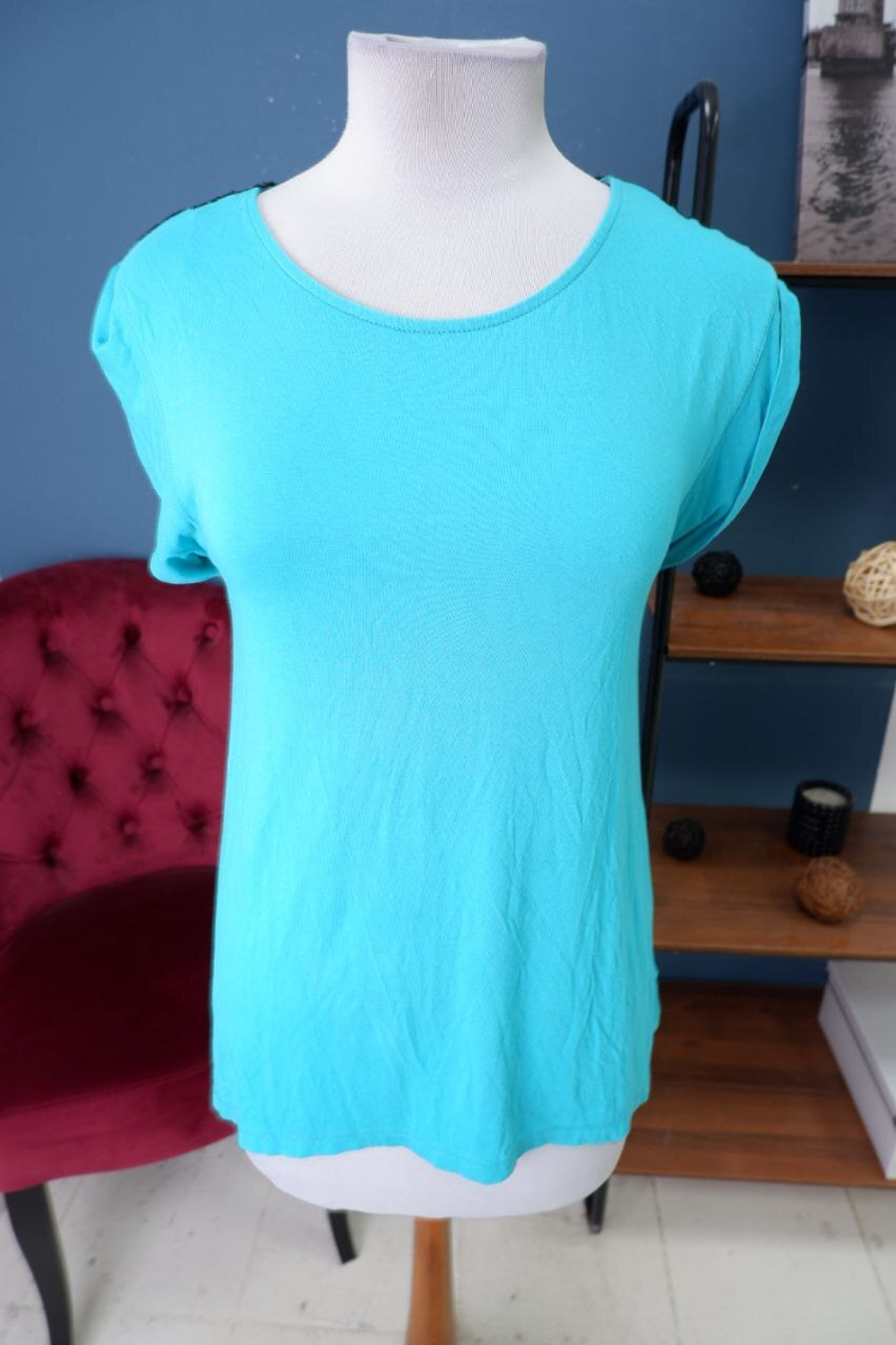 Футболка Jane Norman  с кружевом на спине 48 размер