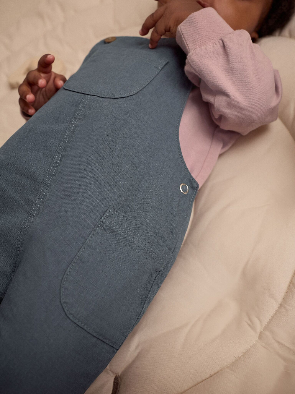 Комбинезон и боди в комплекте для малышей Next E47-395, Розовый, Серый