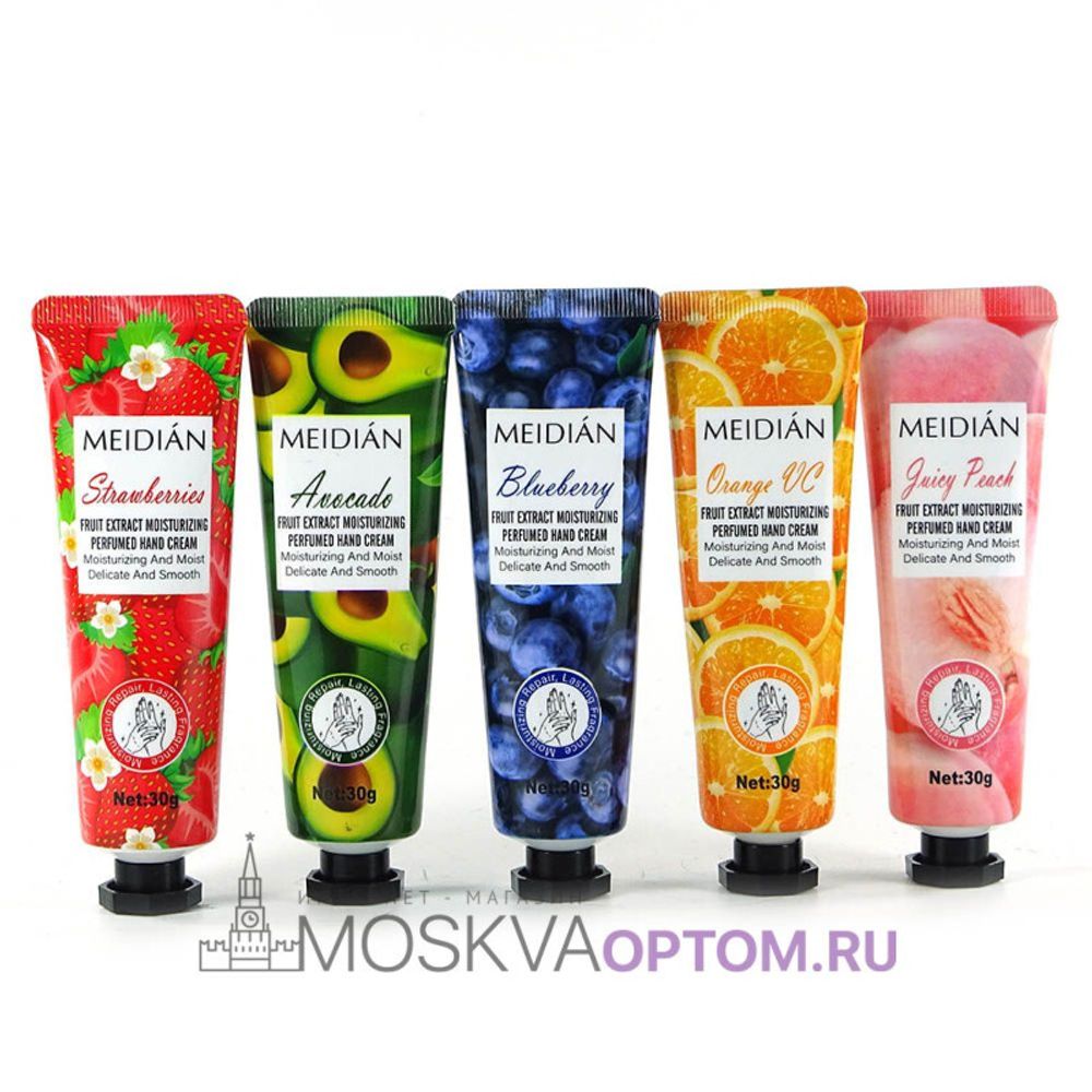 Набор кремов для рук ФРУКТЫ 30г*5шт