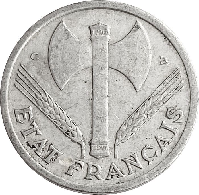 1 франк 1944 Франция XF