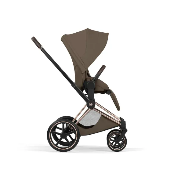 Детская коляска Cybex Priam V Style 2 в 1 Coconut Brown шасси Rosegold