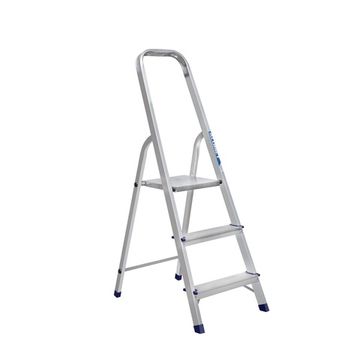 Лестница-стремянка "АЛЮМЕТ" 3-х ступенчатая алюминиевая (АМ703)