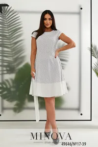 Платье 17-39-молочный Minova