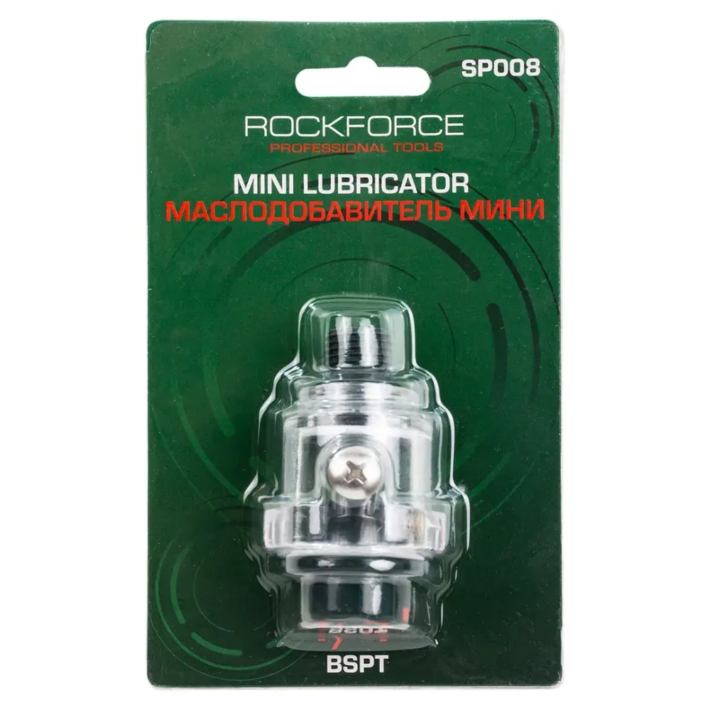 Маслодобавитель мини для пневмосистемы резьба 1/4'' RockForce RF-SP008