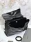 BALENCIAGA RODEO HANDBAG с крокодиловым тиснением, черная