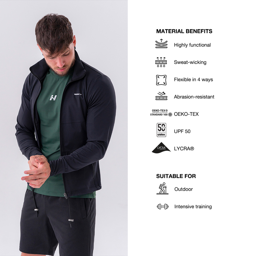 Кофта SPORTY ZIPPER JACKET WITH SIDE POCKETS "CONTROL" 332
